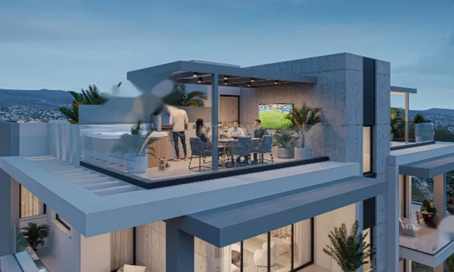 Недвижимость 2 Plus One Bedroom Penthouse Apartment For sale in Neapolis, Limassol: 1