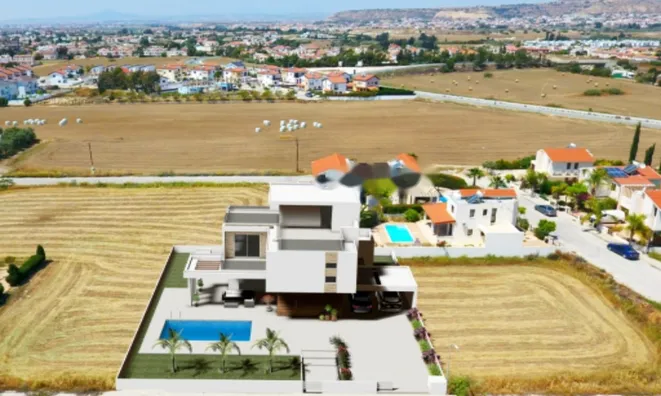 Недвижимость 4 Bedrooms Luxury Seaview Villa for Sale in Larnaca, Dekelia: 2
