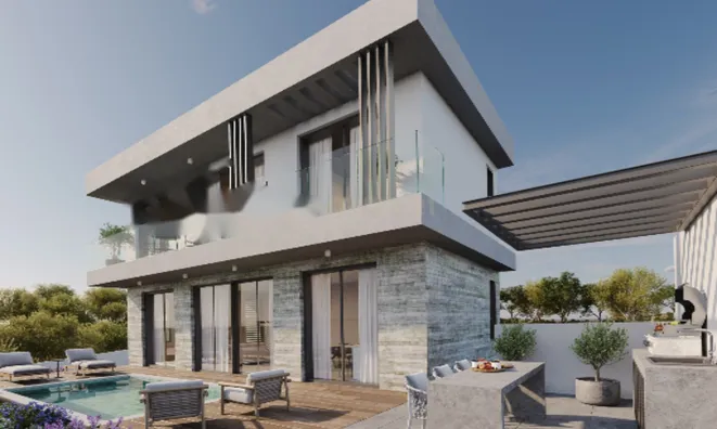 Недвижимость 4 Bedrooms Villa For sale in Marathounta, Paphos: 1