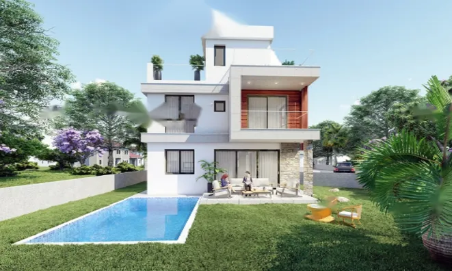 Недвижимость 4 Bedroom Villa For Sale in Agios Tychonas, Limassol: 2