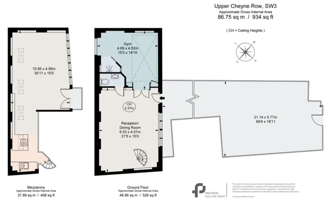 Недвижимость Upper Cheyne Row: 19