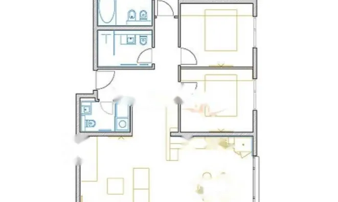 Недвижимость Четырёхкомнатная квартира Волоско: 19