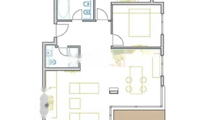 Недвижимость Четырехкомнатная квартира Волоско: 19