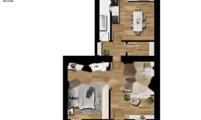 Недвижимость Двухкомнатная квартира в центре: 4