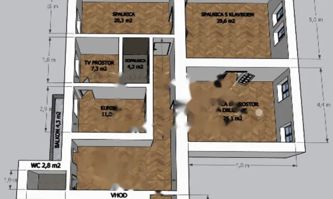 Недвижимость Квартира в центре Любляны: 13