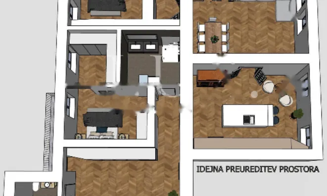 Недвижимость Квартира 4-комнатная в центре: 15