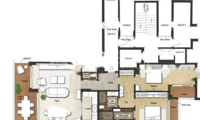 Недвижимость Apartment Monaco, La Rousse: 12