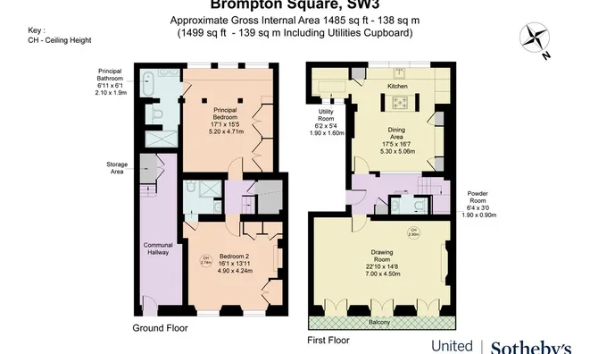 Недвижимость Brompton Square, Knightsbridge, London SW3, Knightsbridge: 19