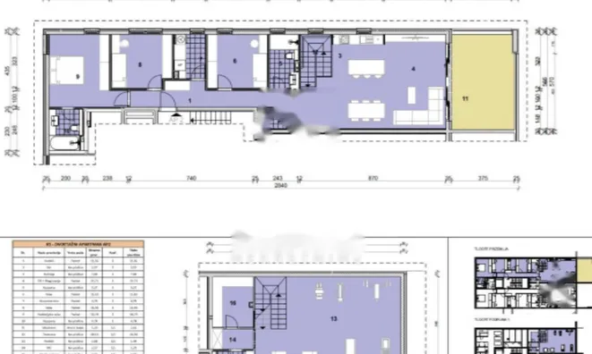 Недвижимость Четырехкомнатная квартира Волоско: 32
