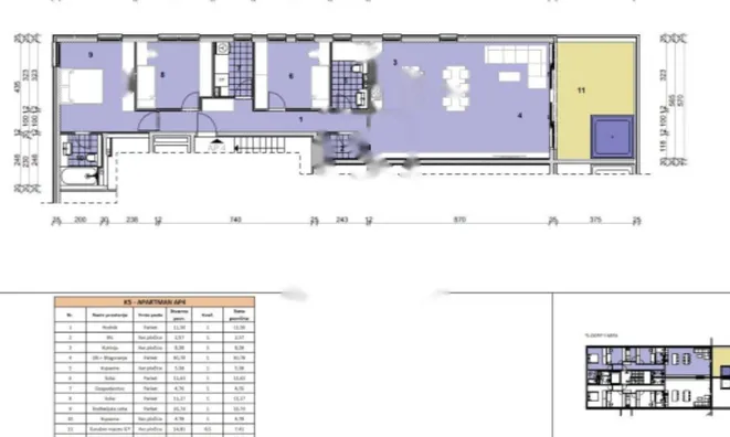 Недвижимость Четырехкомнатная квартира Воложко, Опатия: 33