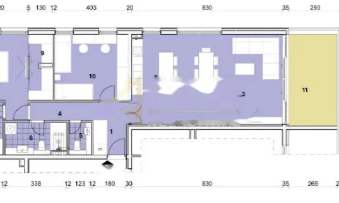 Недвижимость Трехкомнатная квартира Опатия: 8
