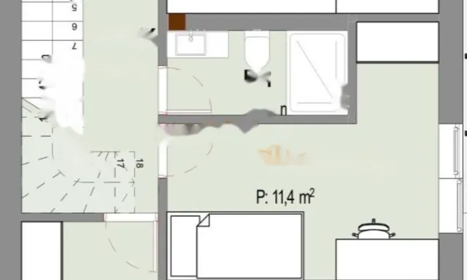 Недвижимость Четырехкомнатная квартира Павловац: 9