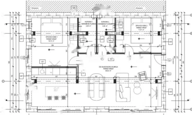 Недвижимость Трехкомнатная квартира Побри: 19