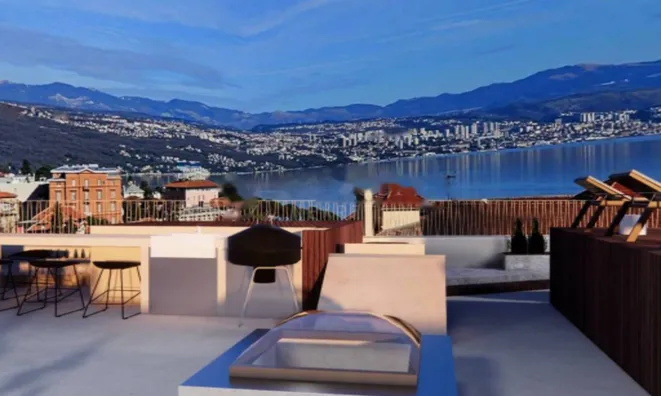 Недвижимость Четырехкомнатная квартира в Центре Опатии: 16