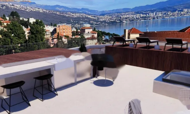 Недвижимость Четырехкомнатная квартира в Центре Опатии: 18