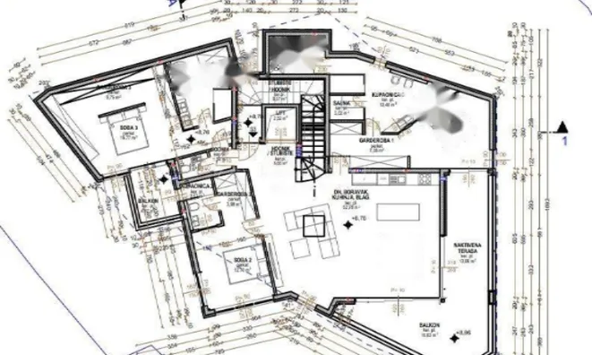 Недвижимость Четырехкомнатная квартира в Центре Опатии: 22