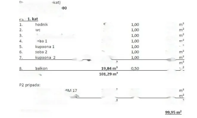 Недвижимость Трехкомнатная квартира Опатия: 16