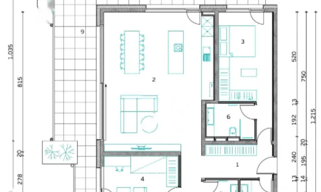 Недвижимость Четырехкомнатная квартира на Руднике: 7