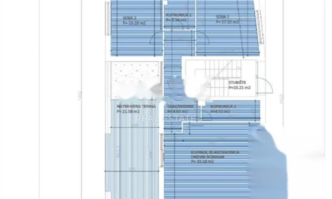 Недвижимость Трёхкомнатная квартира Побри: 14