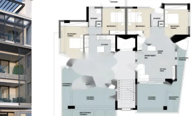 Недвижимость 2 Bedrooms Apartment For sale in Germasogeia, Limassol: 9