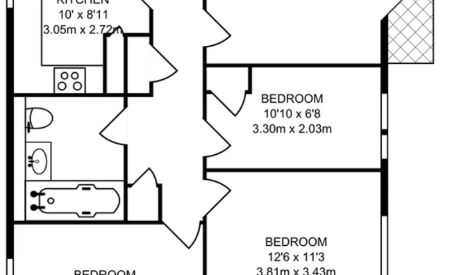 Недвижимость Kings Avenue, Clapham Park: 9