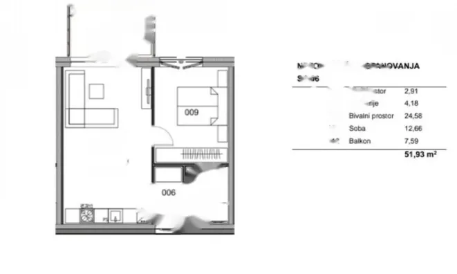 Недвижимость Квартира 2-комнатная Новый Козина: 12