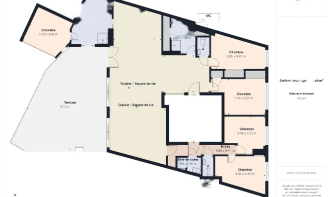 Недвижимость Apartment Cannes Center: 22