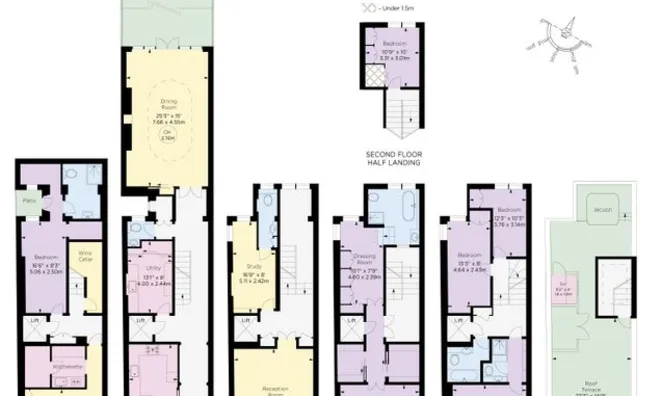 Недвижимость Cheyne Walk, Chelsea: 12