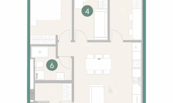 Недвижимость Квартира на Шлоссаревой улице: 8