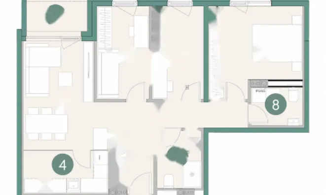 Недвижимость 4-комнатная квартира на Шлосарьевой улице: 8