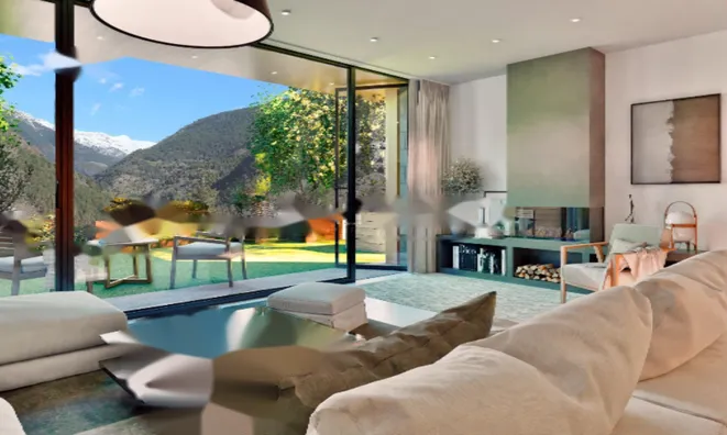 Недвижимость House with large garage near the center of Ordino: 9