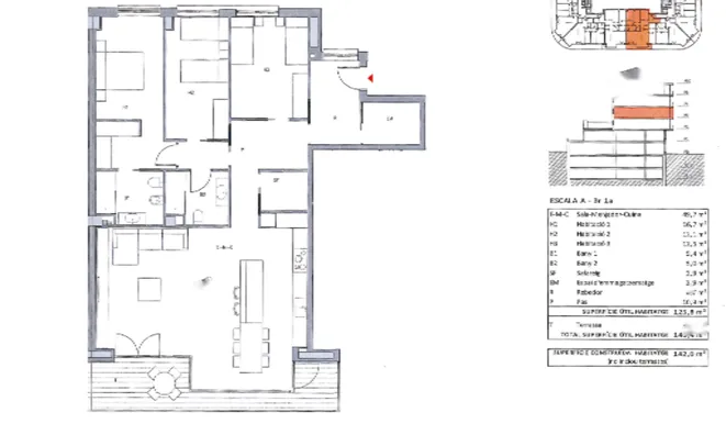 Недвижимость Apartment for sale in Escaldes Engordany, 3 bedrooms: 35