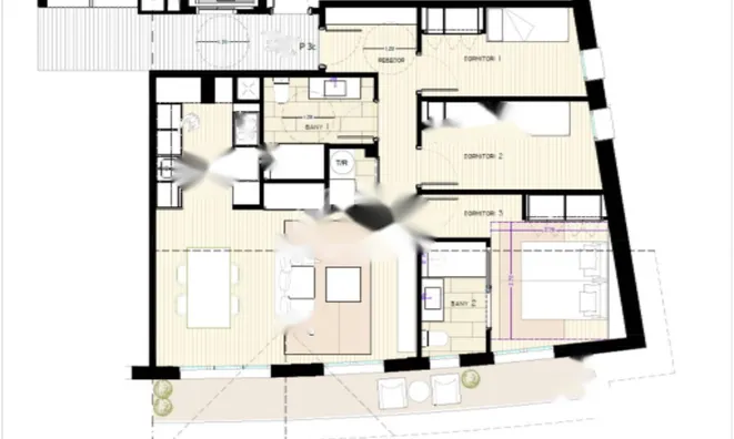 Недвижимость Newly built second floor with terrace and parking included: 1