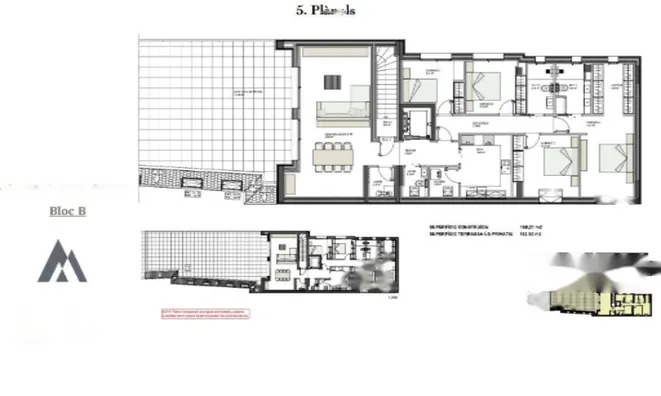 Недвижимость Apartment for sale in Andorra la Vella with 4 bedrooms: 5