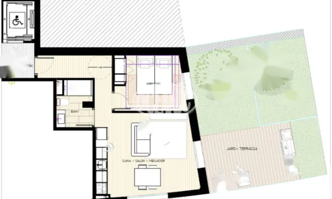 Недвижимость Newly built ground floor with private garden and parking: 17