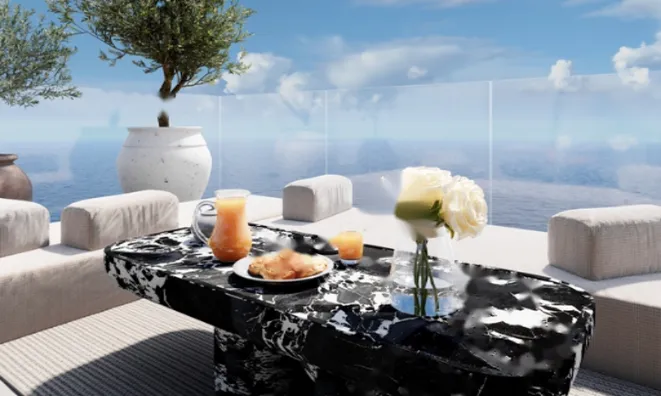 Недвижимость Front Line 4 Bedroom Penthouse for Sale in Limassol, Germasogeia: 10