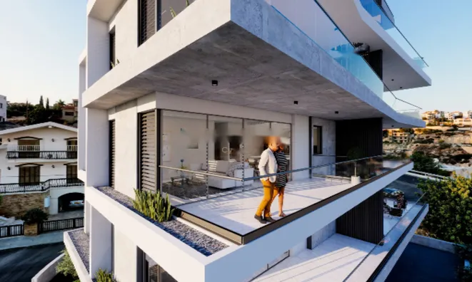 Недвижимость 2 Plus One Bedroom Penthouse Apartment For sale in Ayia Fyla, Limassol: 3