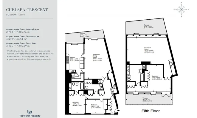 Недвижимость Chelsea Crescent, Chelsea Harbour: 12