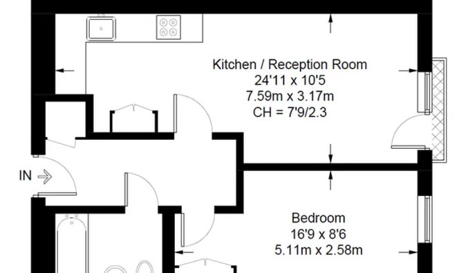 Недвижимость Wood House, Grosvenor Waterside, Gatliff Road: 12