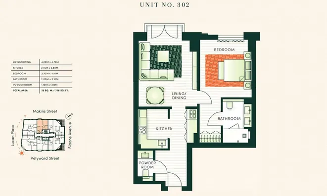 Недвижимость Lucan Place, Chelsea: 8