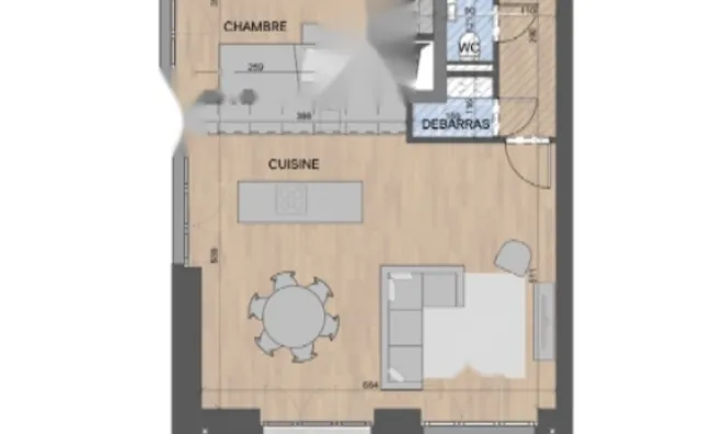 Недвижимость Apartment 1 bedroom for sale in Luxembourg-Belair: 4