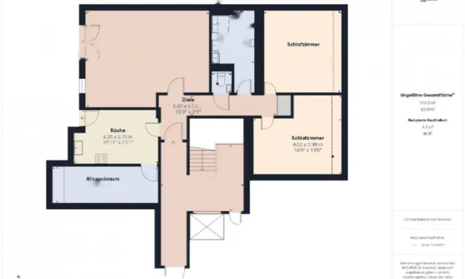 Недвижимость Apartment 2 bedrooms for sale in Colmar-Berg: 3