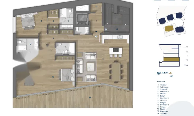 Недвижимость Chalet for sale in Ordino with 5 bedrooms: 15