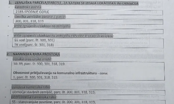 Недвижимость Участок, Застраиваемый Новый Нижний Герье, Близ Бледа.: 4