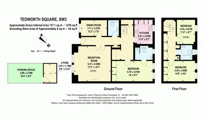 Недвижимость Tedworth Square, Chelsea: 20