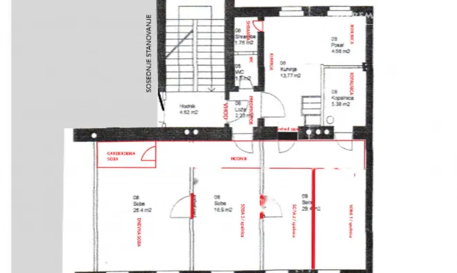 Недвижимость Квартира 4 комнаты ТАБОР: 16