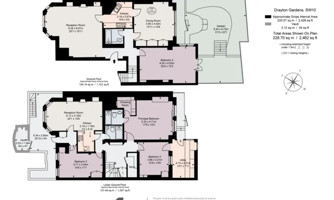 Недвижимость Drayton Gardens, Chelsea: 19