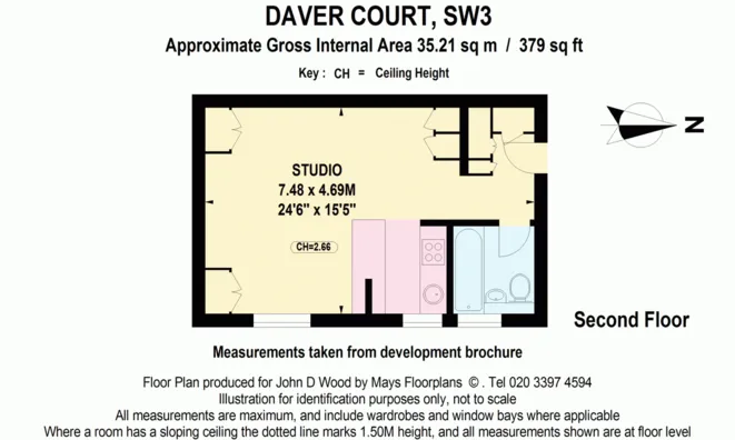 Недвижимость Daver Court, Chelsea Manor Street, Chelsea: 10