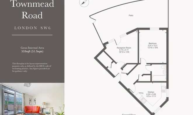 Недвижимость Townmead Road, Fulham: 17