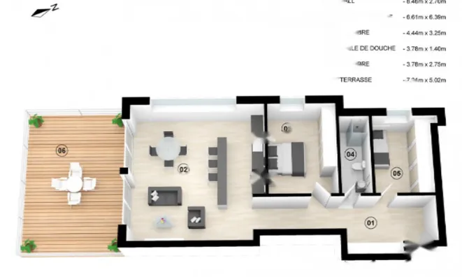 Недвижимость Apartment 2 bedrooms for sale in Luxembourg-Limpertsberg: 1